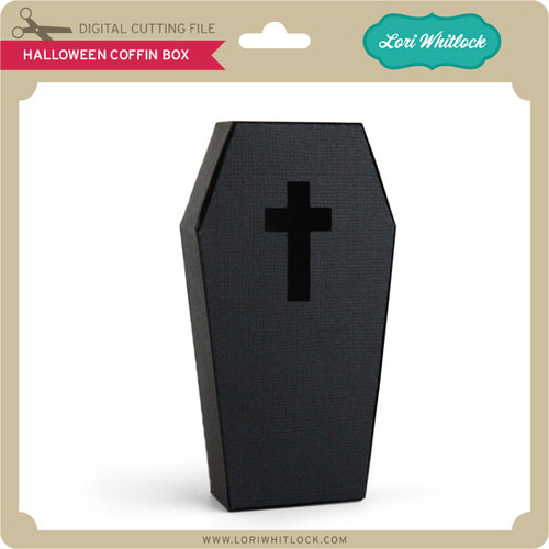 Download Halloween Coffin Box - Lori Whitlock's SVG Shop