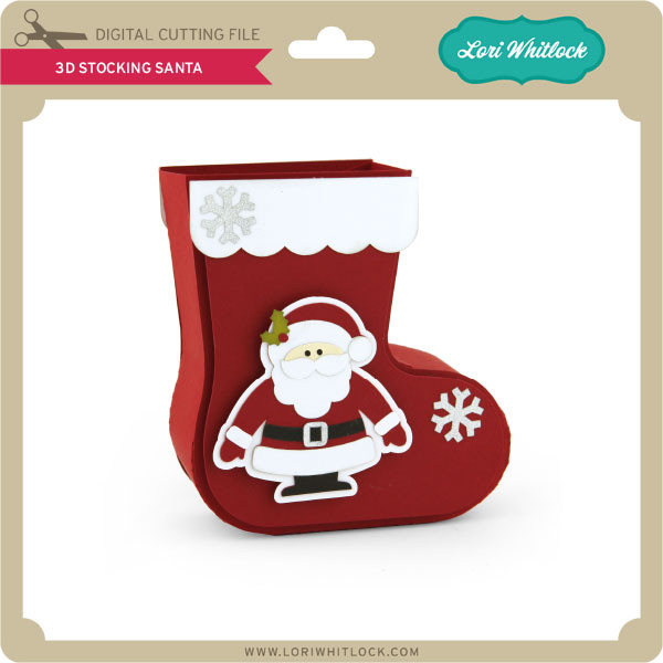 Download 3d Stocking Santa Lori Whitlock S Svg Shop Yellowimages Mockups