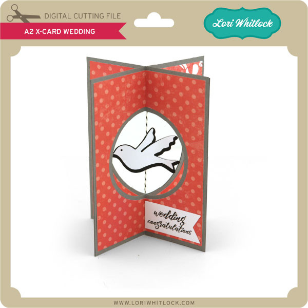 Download A2 X Card Wedding Lori Whitlock S Svg Shop