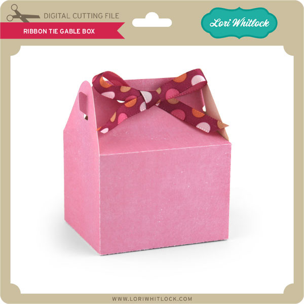 Download Ribbon Tie Gable Box Lori Whitlock S Svg Shop