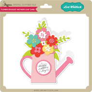 Download Mason Jar Box Card Mom Flowers - Lori Whitlock's SVG Shop