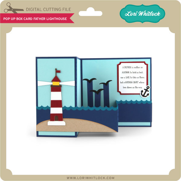 Download Pop Up Box Card Father Lighthouse Lori Whitlock S Svg Shop