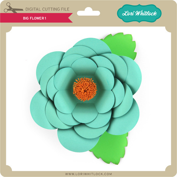 Download Big Flower 1 Lori Whitlock S Svg Shop