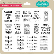 Water Bottle Tracker Decal 4 Lori Whitlock S Svg Shop