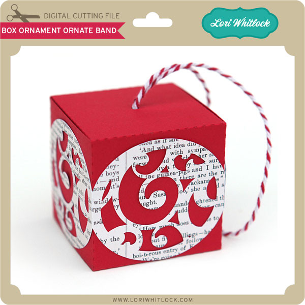 Box Ornament Ornate Band Lori Whitlock S Svg Shop