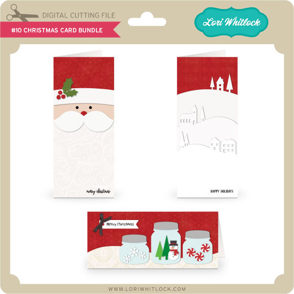 Download 10 Christmas Card Bundle Lori Whitlock S Svg Shop