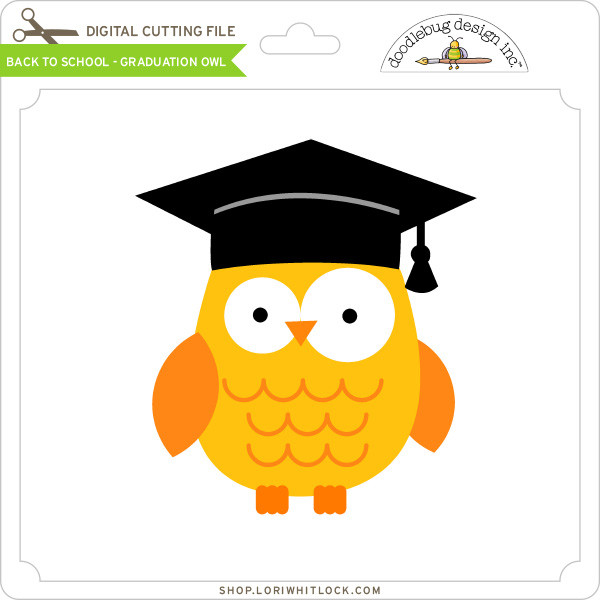 Download Back To School Graduation Owl Lori Whitlock S Svg Shop