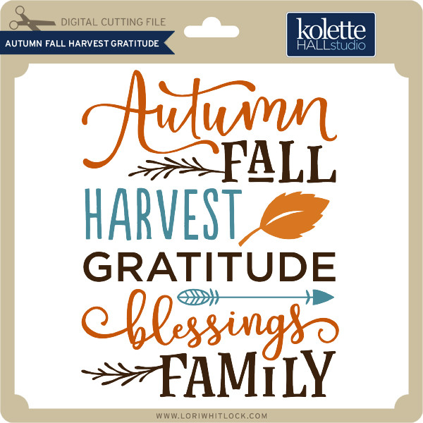 autumn fall harvest gratitude