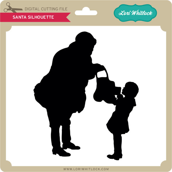 Download Santa Silhouette Lori Whitlock S Svg Shop PSD Mockup Templates