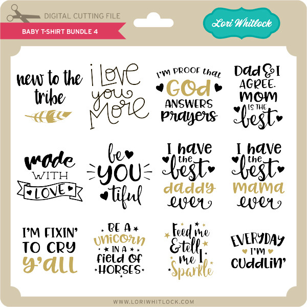 Download Baby T Shirt Bundle 4 Lori Whitlock S Svg Shop