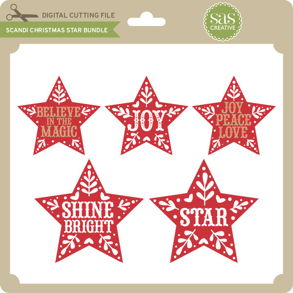 Download Scandi Christmas Star Bundle Lori Whitlock S Svg Shop PSD Mockup Templates