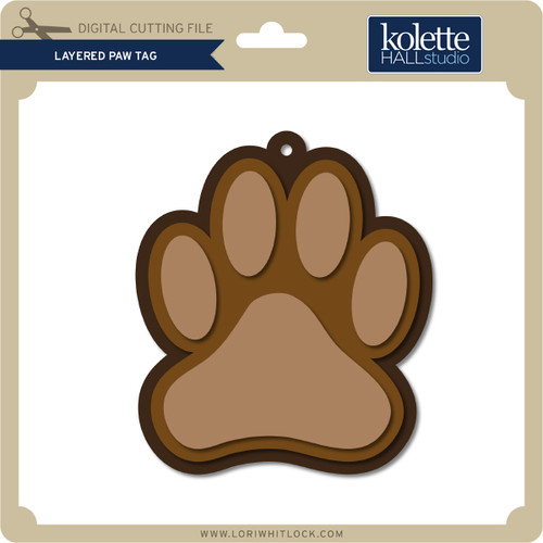 Download Layered Paw Print Svg Printable - Free Layered SVG Files