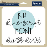 Lined Script Fonts