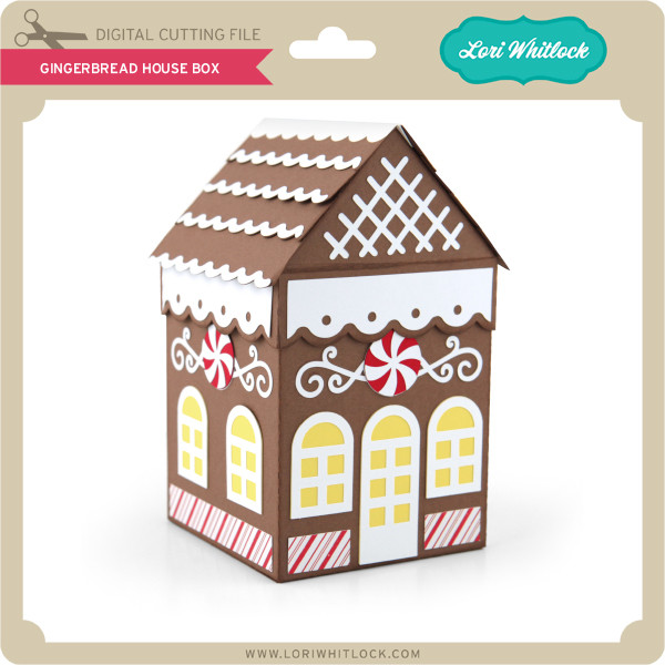 Download Gingerbread House Box Lori Whitlock S Svg Shop