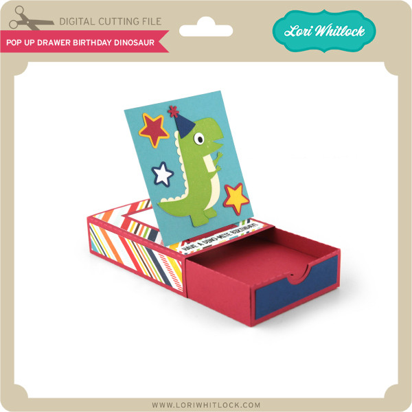 Download Pop Up Drawer Birthday Dinosaur Lori Whitlock S Svg Shop PSD Mockup Templates