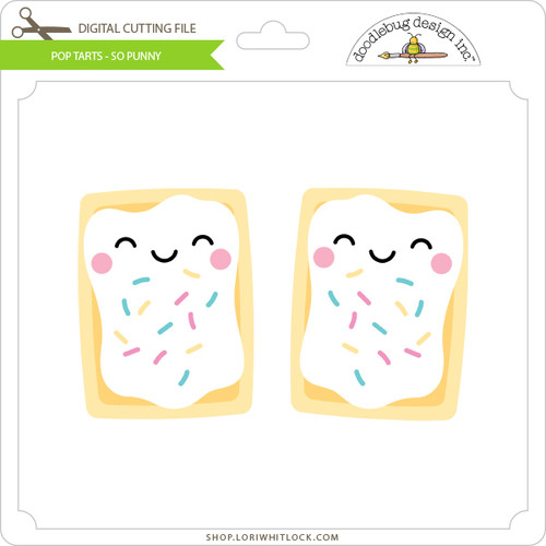 Download Pop Tarts - So Punny - Lori Whitlock's SVG Shop