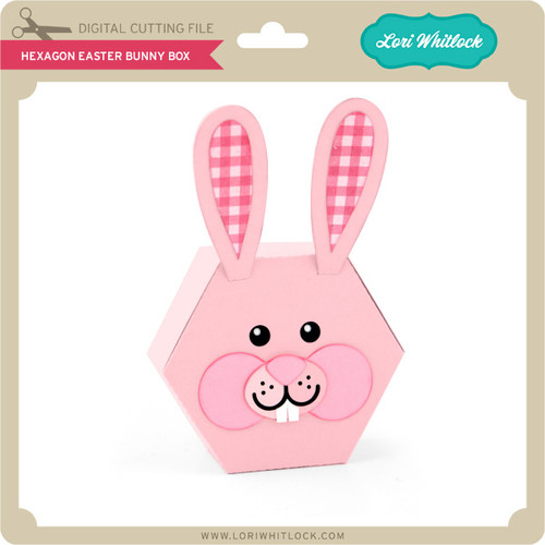 Download Hexagon Easter Bunny Box - Lori Whitlock's SVG Shop