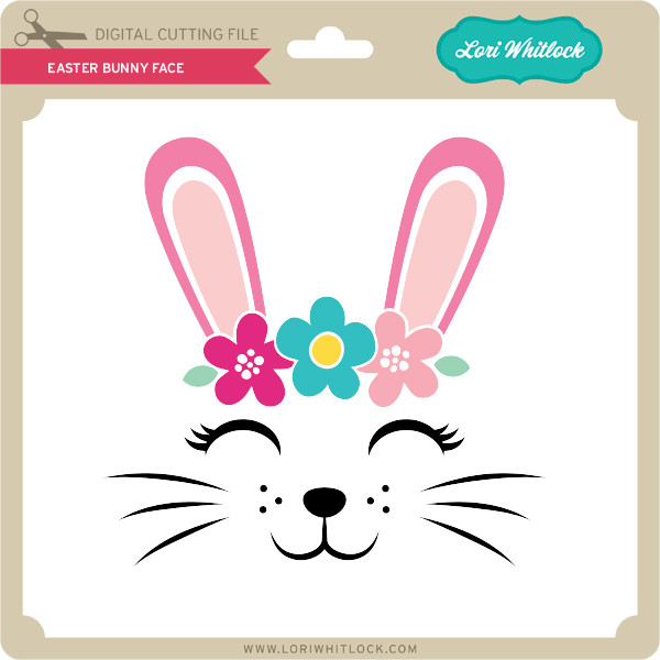 Download Easter Bunny Face Lori Whitlock S Svg Shop