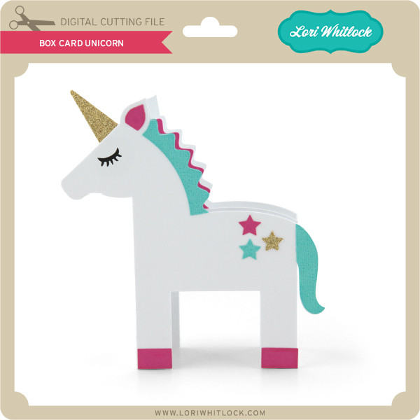 Download Box Card Unicorn Lori Whitlock S Svg Shop