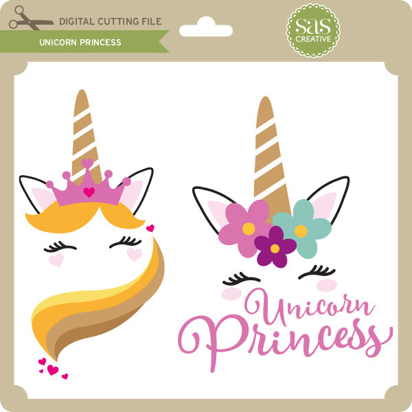 Download Unicorn Princess - Lori Whitlock's SVG Shop