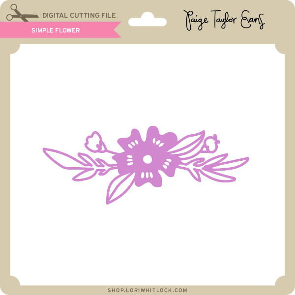 Download Simple Flower Lori Whitlock S Svg Shop