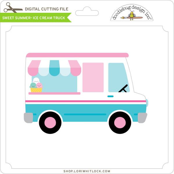 Download Sweet Summer Ice Cream Truck Lori Whitlock S Svg Shop