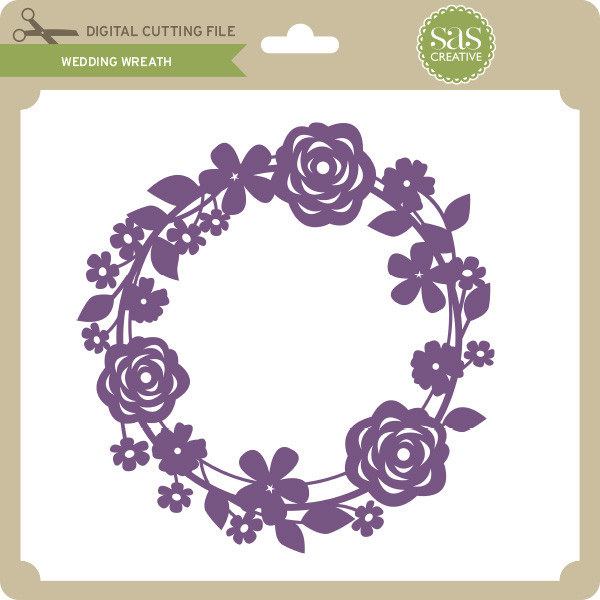 Download Wedding Wreath - Lori Whitlock's SVG Shop