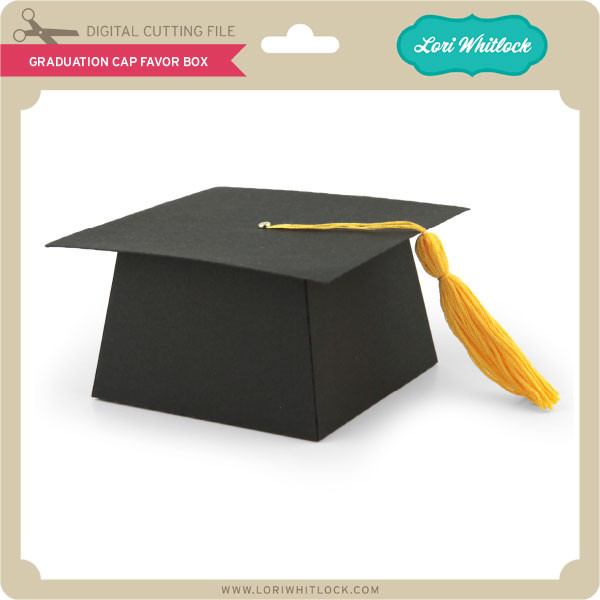 Download Graduation Cap Favor Box Lori Whitlock S Svg Shop