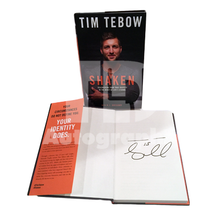 Tim Tebow Autographed "Shaken" Book