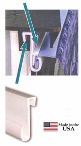 Above Ground Pool Bead Receiver 56" Long- 60 Per Case