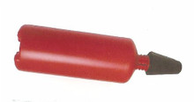 The Compensator; Protects above ground pool skimmers from winter ice damage. No need to lower water levels. Locks into skimmer pump return hole with expansion plug. Simply insert into skimmer hole and turn the compensator to Expand plug. If ice should occur during winter the compensator will collapse to prevent ice damage. Compensator approximatey 10 1/2 inches long. -