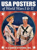 USA Posters of World Wars I & II Playing Cards 