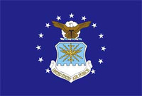 Old Logo Air Force Flag 3x5
