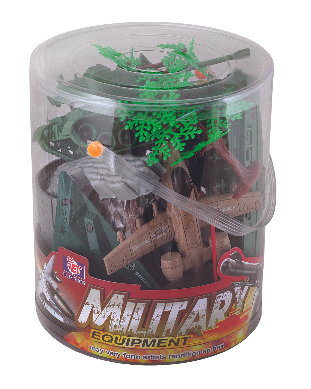 【中古】 Military　toys（vol．8） Military Figures in Carry Bucket - Shop Mighty 8th