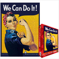 Rosie the Riveter We Can Do It! Jigsaw Puzzle - 1000 Pieces