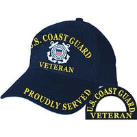 U.S. Coast Guard Veteran Baseball Cap 