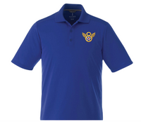 MIGHTY 8TH PERFORMANCE POLO-ROYAL BLUE