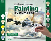 FLYING FORTRESS PAINT BY NUMBER