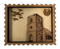 HANDCRAFTED WOODEN CHAPEL MAGNET