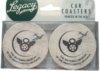 8th AIR FORCE SET OF 2 CAR COASTERS