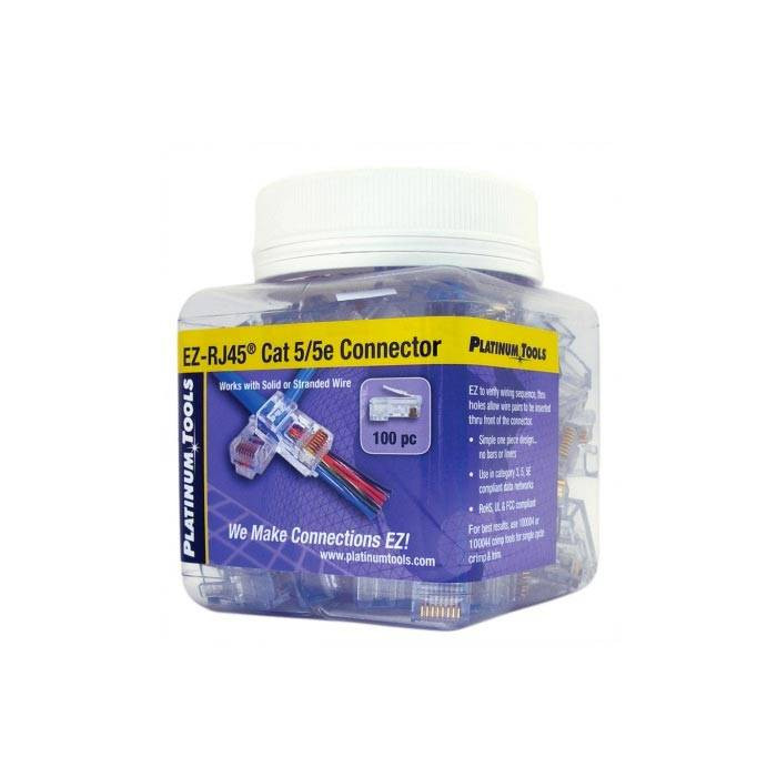 Platinum Tools 100004C EZ-RJ45 Cat 5//5e Cat6 Connector Crimp Tool