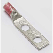 Burndy YA8CL2TC14 - Lug, 2-hole, Short Barrel With Inspection Window