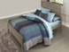Seaview Panel Bed Full Driftwood