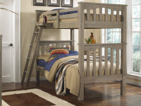 Seaview Bunk Bed Twin over Twin - Driftwood