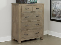 Seaview 5 Drawer Chest Driftwood