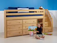 Low Loft with Stairs