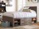 Shown with the optional underbed storage unit.