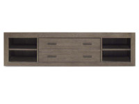 Catalina Storage Unit with Side Rail Panel - Dark