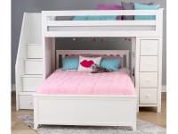 Space Saver Loft Twin/Full w/Chest & Stairs