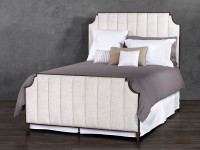 Spencer Upholstered Iron Bed